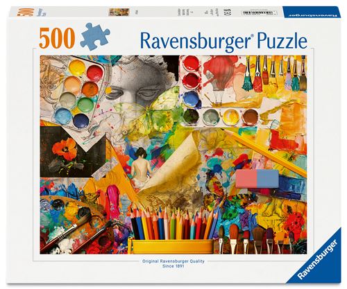 Puzzle 500 pièces Ravensburger Studio d'art