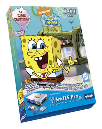VTech VSmile Pro Bob l'Éponge Jeu Éducatif Aventure