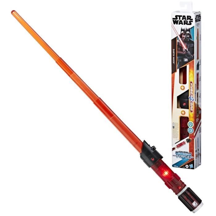 Sabre laser électronique Dark Vador Star Wars Lightsaber Forge Kyber Core jouets enfant dès 4 ans