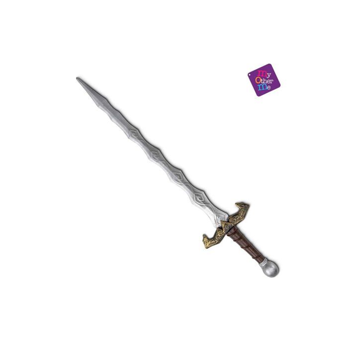 Épée médiévale de déguisement - My Other Me - 61 cm - Multicolore - Polyester - Taille unique - Manuel - Sans batterie