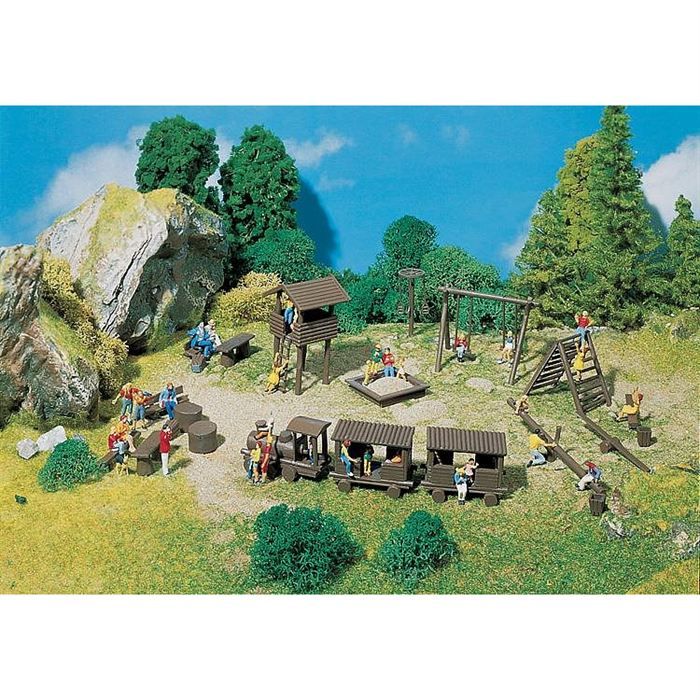 Modélisme - FALLER - Terrain daventure - Accessoires de décor H0