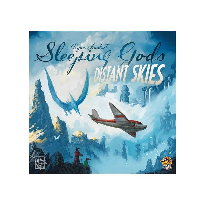 Jeu de stratégie Lucky Duck Games Sleeping Gods Distant Skies Deluxe