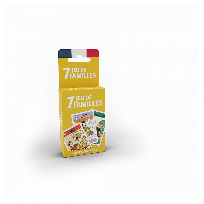 Jeu de cartes - DUCALE - Jeu de 7 Familles - Amusant et éducatif - À partir de 3 ans - Multicolore