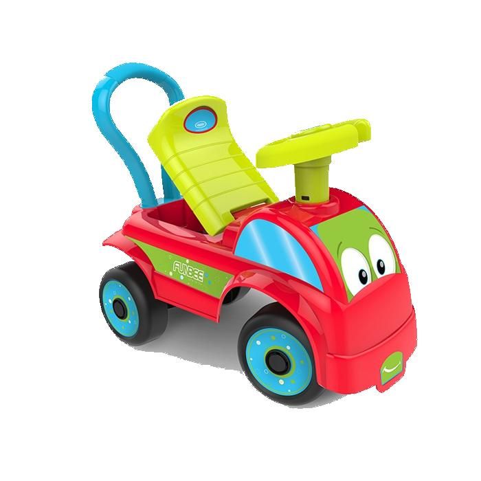 Funbee - Porteur Pousseur Rouge Funbee