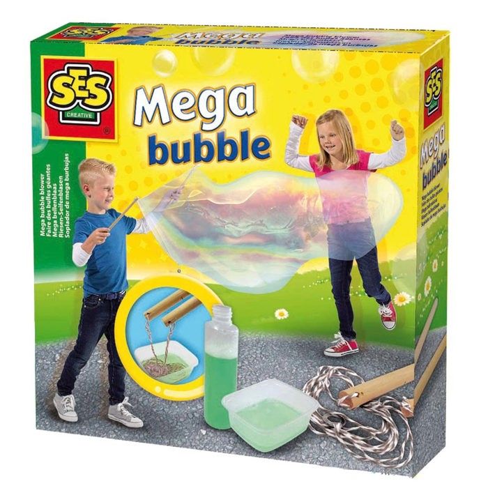 Jouet - SES CREATIVE - Faire Des Bulles Géantes - Mixte - À partir de 5 ans - Utilisation extérieure