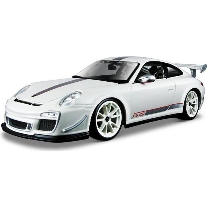 BURAGO Voiture miniature en métal Porsche 911 GTS RS 4.0 à léchelle 1/18ème