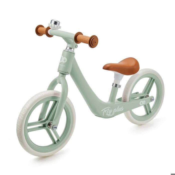 Draisienne - KINDERKRAFT - FLY PLUS - Ultra-léger - Roues Mousse EVA 30 cm - Selle Réglable 34–42 cm