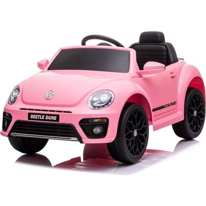 Voiture pour Enfants - Volkswagen Beetle 12V - 1 à 4 ans - Rose