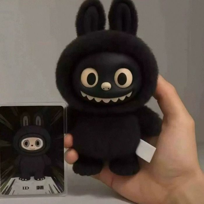 Monstres de poupée Labubu - Cadeau danniversaire de Noël dHalloween et de Saint-Valentin - Nez blanc