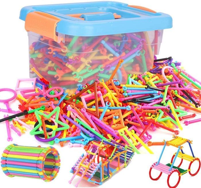 Jeu de Construction Magnétique - ZGEER - Bloc DIY Mosaïque - Enfant 3+ - Cadeau Noël Anniversaire