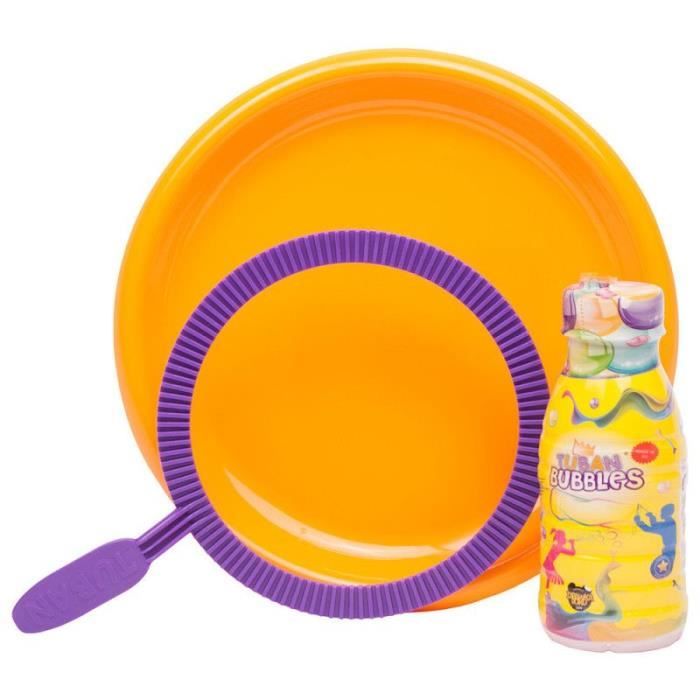 Kit de bulles de savon - Tuban - 250 ml - Pour enfants à partir de 3 ans - Utilisation extérieure - Mixte
