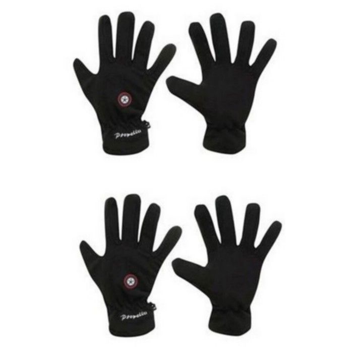 Gants - PROPELLER - Noir - Polaire - Taille XL - Respirant - Doublure douce