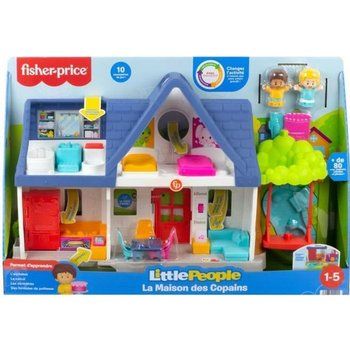 Fisher-Price - Maison Little People, coffret avec contenu d’Éveil Progressif - Jouet d'éveil 1er âge - Dès 12 mois