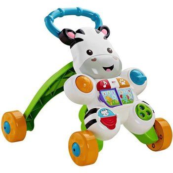Fisher-Price - Mon Trotteur Zèbre Parlant - Trotteur bébé  - 6 mois et +