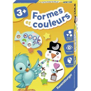 Formes et couleurs - Jeu éducatif - Apprentissage des formes et des grandeurs - Ravensburger - Dès 3 ans