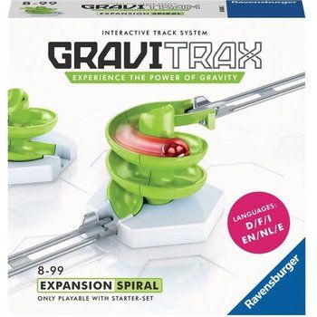 GraviTrax Bloc d'action Spirale - Jeu de construction STEM - Circuit de billes créatif - Ravensburger- dès 8 ans