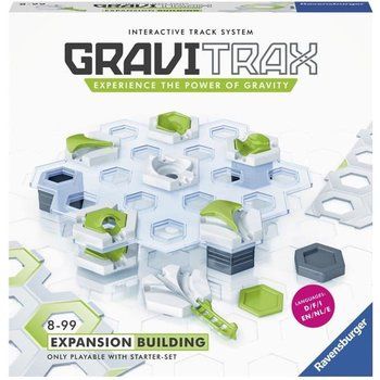 GraviTrax Set d'extension Construction - Jeu de construction STEM - Circuit de billes créatif - Ravensburger  28 pièces - dès 8 ans
