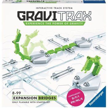 GraviTrax Set d'extension Ponts/Rails - Jeu de construction STEM - Circuit de billes créatif - Ravensburger  13 pièces - dès 8 ans