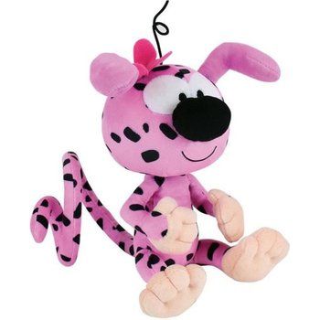 Jemini marsupilami peluche bebe rose +/- 25 cm
