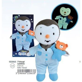 JEMINI Peluche T'choupi Luminou 25cm