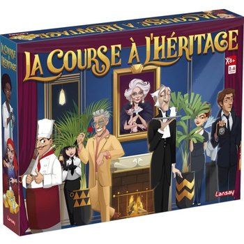 LANSAY® - LA COURSE A L'HÉRITAGE - Jeu de société - 2 à 6 joueurs - Dès 8 ans