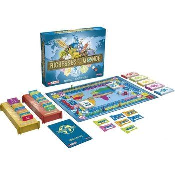 LANSAY - RICHESSES DU MONDE® - Jeu de société - Version Originale - 2 à 6 joueurs - Dès 8 ans