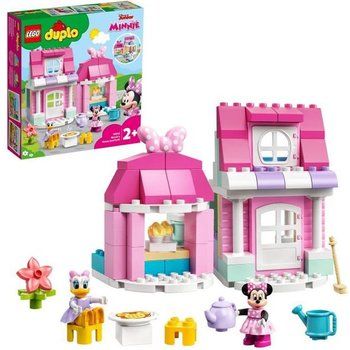 LEGO® 10942 DUPLO® Disney® La maison et le café de Minnie, Maison de poupée avec Daisy, jouet enfant 2 ans et plus