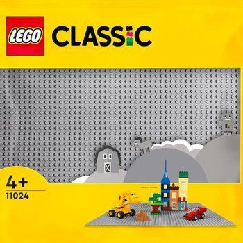 LEGO® 11024 Classic La Plaque De Construction Grise 48x48, Socle de Base pour Construction, Assemblage et Exposition
