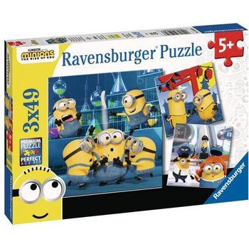LES MINIONS 2 Puzzles 3x49 pièces - Drôles de Minions - Ravensburger - Lot de puzzles enfant - Dès 5 ans