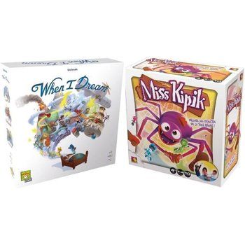 Miss Kipik + When I dream - Jeu de société enfant - ASMODEE