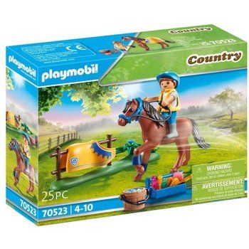 PLAYMOBIL - 70523 - Cavalier avec poney brun