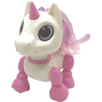 Power Unicorn Mini - Licorne robot avec effets lumineux et sonores, contrôle par claquement de main, répétition