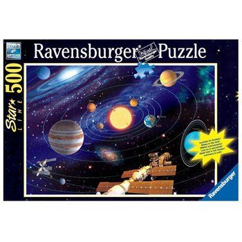 Puzzle Star Line 500 p - Le système solaire