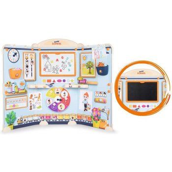 SMOBY - School - Triptyque école avec activités éducatives pour enfant