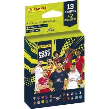 STICKERS FOOT LIGUE 1 2021-22 Blister de 13 Pochettes + 2 Offertes