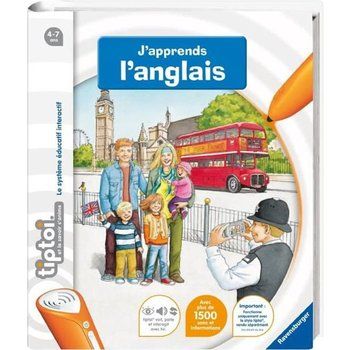 tiptoi® -  J'apprends l'anglais -  Ravensburger - Livre électronique éducatif - Dès 4 ans - en français