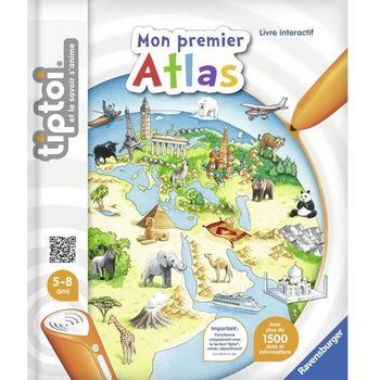 tiptoi® - Mon premier Atlas -  Ravensburger - Livre électronique éducatif - Dès 5 ans - en français