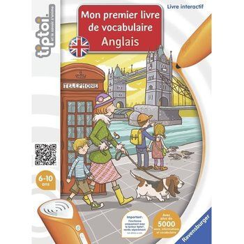 tiptoi® - Mon premier livre de vocabulaire anglais  -  Ravensburger - Livre électronique éducatif - Dès 6 ans - en français