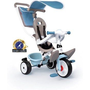 Tricycle Baby Balade Plus Bleu - SMOBY