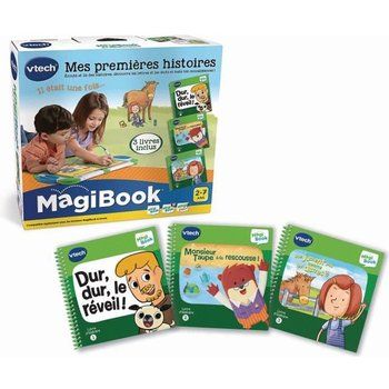VTECH - 488805 - Magibook - Pack de 3 livres d'histoire