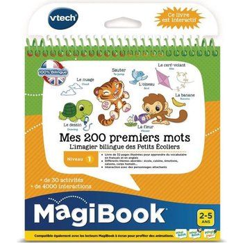 VTECH - MAGIBOOK - Mes 200 Premiers Mots Français/Anglais