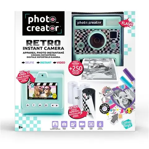 Appareil photo enfant Canal Toys Instantané Rétro