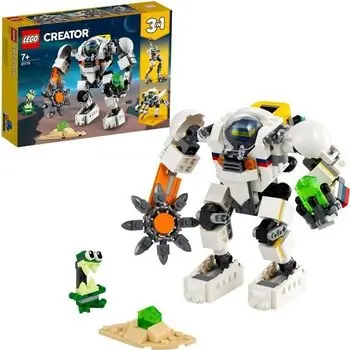 LEGO® 31115 Creator 3en1 Le Robot D’extraction Spatiale Jeu de Construction avec Automate de L'espace, Porte-Cargo et Figurine Alien