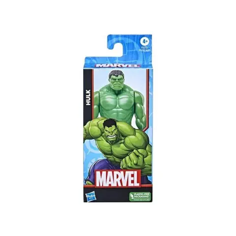 Figurine Avengers : Hulk 15 cm - Super Heros - Personnage Articulé - Set Jouet Garcon Et 1 Carte Animaux
