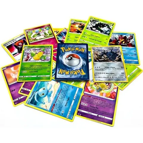 Lot de 20 cartes rares Pokémon