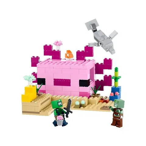 LEGO minecraft 21247 La maison axolotl Cadeaux Jouets Objets de collection 7+