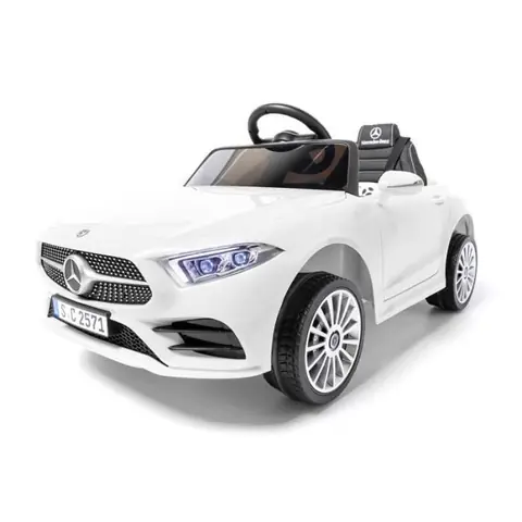 Voiture électrique pour enfant - MERCEDES - CLS350 - Siège en similicuir - Roues en EVA