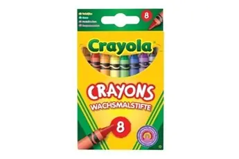 CRAYOLA - 8 - LOISIR CREATIF - 8 CRAYONS CIRE CRAYOLA
