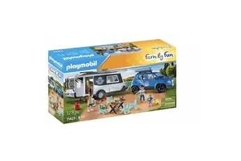 Family Fun 71423 Famille avec voiture et caravane