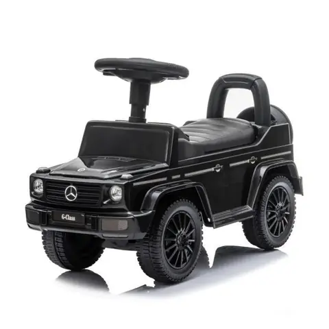 MERCEDES G350 Porteur Enfant - Noir - 1 à 3 ans- Licence Officielle - Rangement sous le Siège - Max 25kg